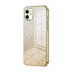 漸層亮片電鍍手機殼，適用於 iPhone 11 Pro Max、iPhone 11、iPhone 11 Pro、iPhone X / XS、iPhone XR、iPhone XS Max