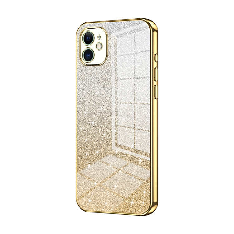 漸層亮片電鍍手機殼，適用於 iPhone 11 Pro Max、iPhone 11、iPhone 11 Pro、iPhone X / XS、iPhone XR、iPhone XS Max