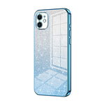 漸層亮片電鍍手機殼，適用於 iPhone 11 Pro Max、iPhone 11、iPhone 11 Pro、iPhone X / XS、iPhone XR、iPhone XS Max