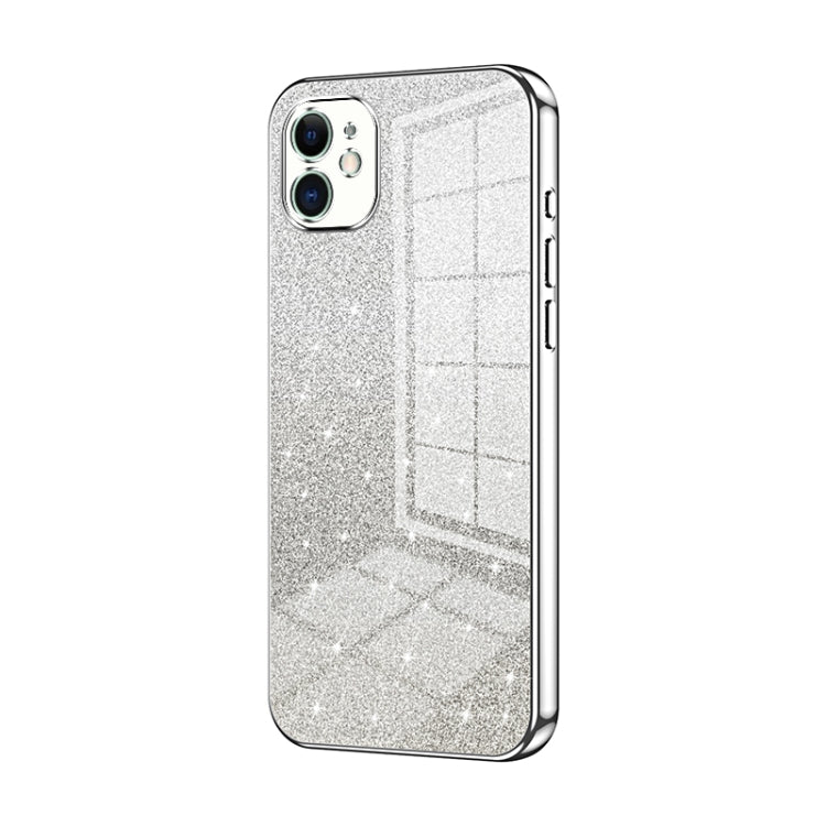 漸層亮片電鍍手機殼，適用於 iPhone 11 Pro Max、iPhone 11、iPhone 11 Pro、iPhone X / XS、iPhone XR、iPhone XS Max