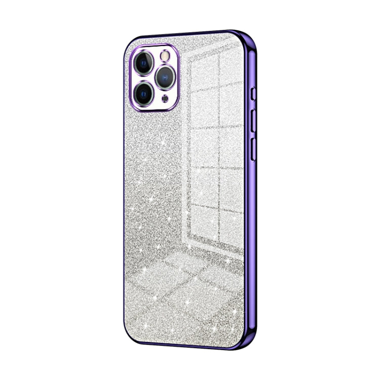 漸層亮片電鍍手機殼，適用於 iPhone 11 Pro Max、iPhone 11、iPhone 11 Pro、iPhone X / XS、iPhone XR、iPhone XS Max