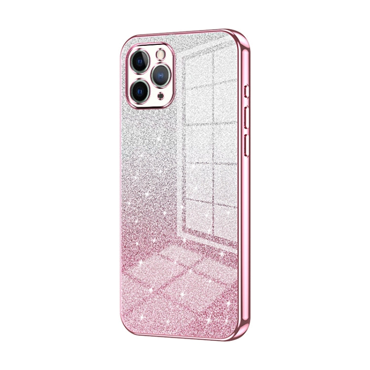 漸層亮片電鍍手機殼，適用於 iPhone 11 Pro Max、iPhone 11、iPhone 11 Pro、iPhone X / XS、iPhone XR、iPhone XS Max