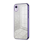 漸層亮片電鍍手機殼，適用於 iPhone 11 Pro Max、iPhone 11、iPhone 11 Pro、iPhone X / XS、iPhone XR、iPhone XS Max