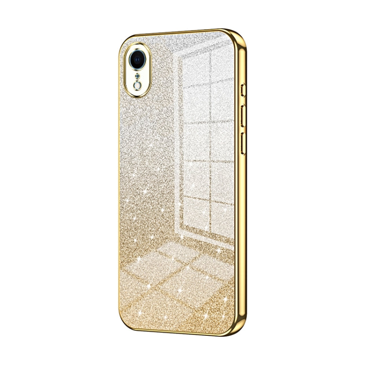 漸層亮片電鍍手機殼，適用於 iPhone 11 Pro Max、iPhone 11、iPhone 11 Pro、iPhone X / XS、iPhone XR、iPhone XS Max