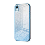 漸層亮片電鍍手機殼，適用於 iPhone 11 Pro Max、iPhone 11、iPhone 11 Pro、iPhone X / XS、iPhone XR、iPhone XS Max