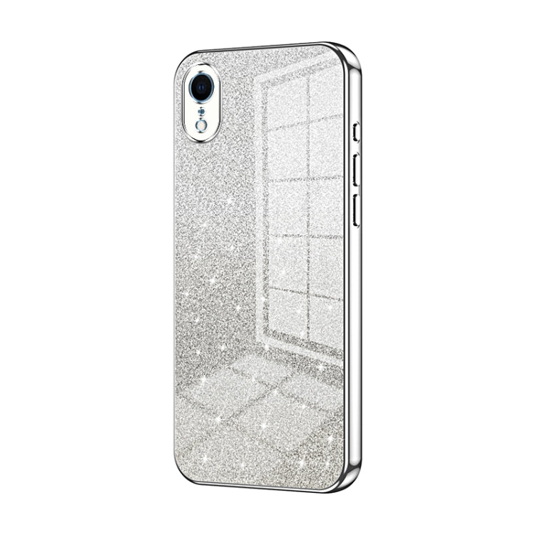 漸層亮片電鍍手機殼，適用於 iPhone 11 Pro Max、iPhone 11、iPhone 11 Pro、iPhone X / XS、iPhone XR、iPhone XS Max