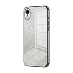 漸層亮片電鍍手機殼，適用於 iPhone 11 Pro Max、iPhone 11、iPhone 11 Pro、iPhone X / XS、iPhone XR、iPhone XS Max