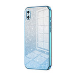 漸層亮片電鍍手機殼，適用於 iPhone 11 Pro Max、iPhone 11、iPhone 11 Pro、iPhone X / XS、iPhone XR、iPhone XS Max
