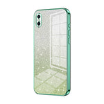 漸層亮片電鍍手機殼，適用於 iPhone 11 Pro Max、iPhone 11、iPhone 11 Pro、iPhone X / XS、iPhone XR、iPhone XS Max