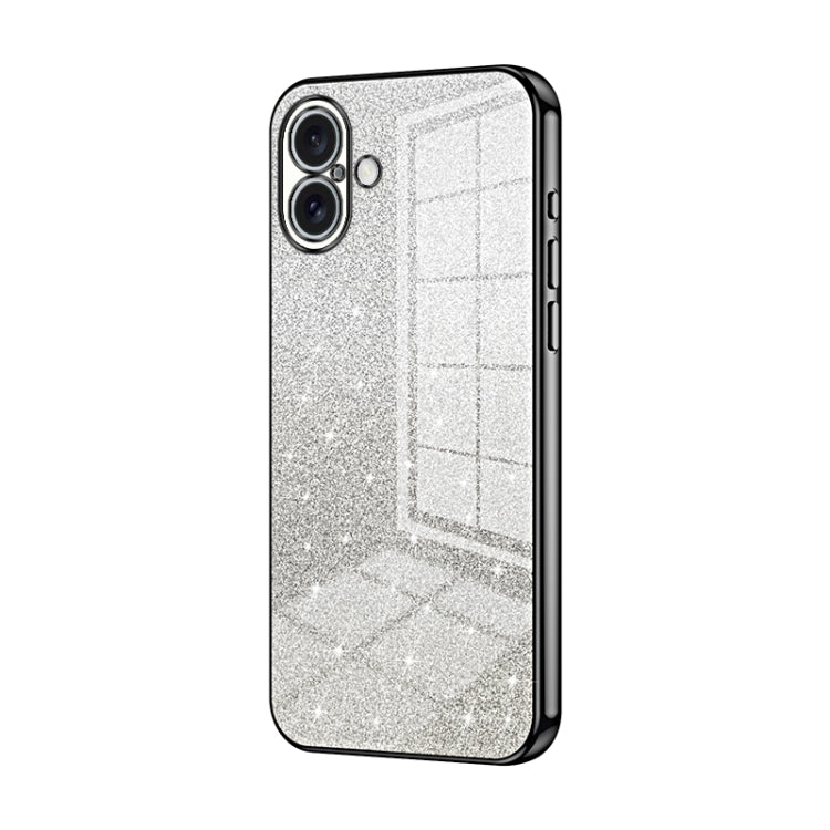 漸層閃粉電鍍手機殼，適用於 iPhone 16 Pro，適用於 iPhone 16 Plus，適用於 iPhone 16，適用於 iPhone 15 Pro Max，適用於 iPhone 15 Pro，適用於 iPhone 15 Plus