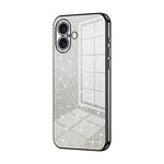 漸層閃粉電鍍手機殼，適用於 iPhone 16 Pro，適用於 iPhone 16 Plus，適用於 iPhone 16，適用於 iPhone 15 Pro Max，適用於 iPhone 15 Pro，適用於 iPhone 15 Plus