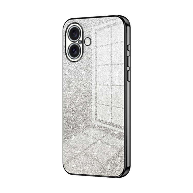 漸層閃粉電鍍手機殼，適用於 iPhone 16 Pro，適用於 iPhone 16 Plus，適用於 iPhone 16，適用於 iPhone 15 Pro Max，適用於 iPhone 15 Pro，適用於 iPhone 15 Plus