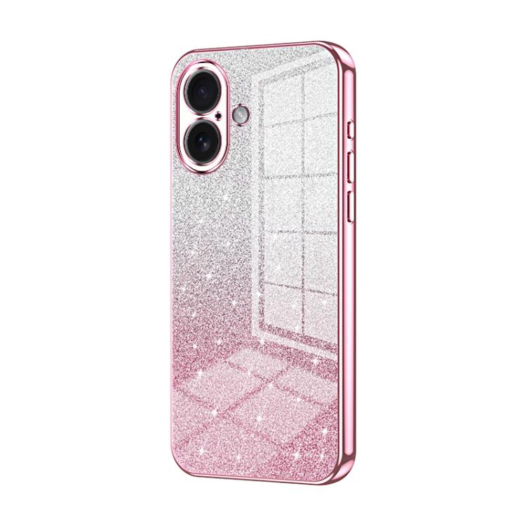 漸層閃粉電鍍手機殼，適用於 iPhone 17e / 16e，適用於 iPhone 17 Pro Max，適用於 iPhone 17 Pro，適用於 iPhone 17，適用於 iPhone Air，適用於 iPhone 16 Pro Max