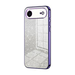 漸層閃粉電鍍手機殼，適用於 iPhone 17e / 16e，適用於 iPhone 17 Pro Max，適用於 iPhone 17 Pro，適用於 iPhone 17，適用於 iPhone Air，適用於 iPhone 16 Pro Max
