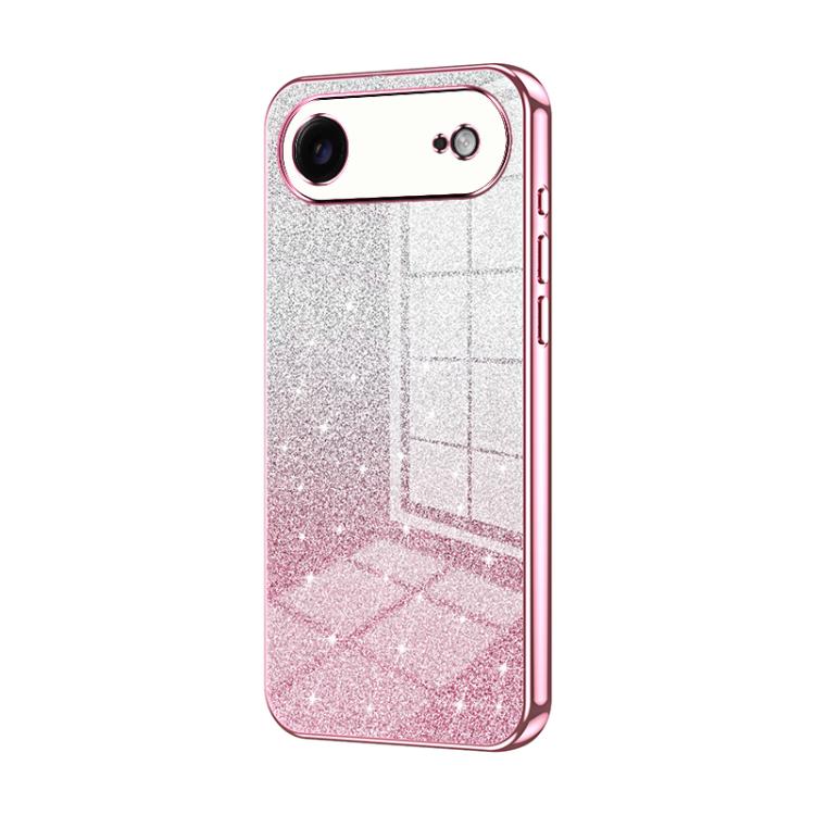 漸層閃粉電鍍手機殼，適用於 iPhone 17e / 16e，適用於 iPhone 17 Pro Max，適用於 iPhone 17 Pro，適用於 iPhone 17，適用於 iPhone Air，適用於 iPhone 16 Pro Max