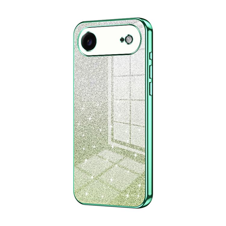 漸層閃粉電鍍手機殼，適用於 iPhone 17e / 16e，適用於 iPhone 17 Pro Max，適用於 iPhone 17 Pro，適用於 iPhone 17，適用於 iPhone Air，適用於 iPhone 16 Pro Max