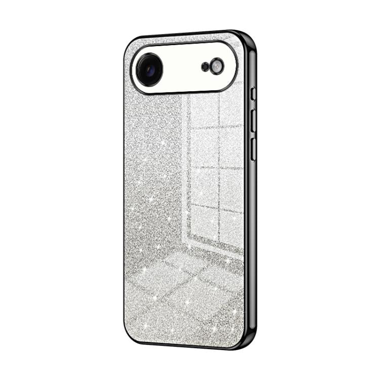 漸層閃粉電鍍手機殼，適用於 iPhone 17e / 16e，適用於 iPhone 17 Pro Max，適用於 iPhone 17 Pro，適用於 iPhone 17，適用於 iPhone Air，適用於 iPhone 16 Pro Max