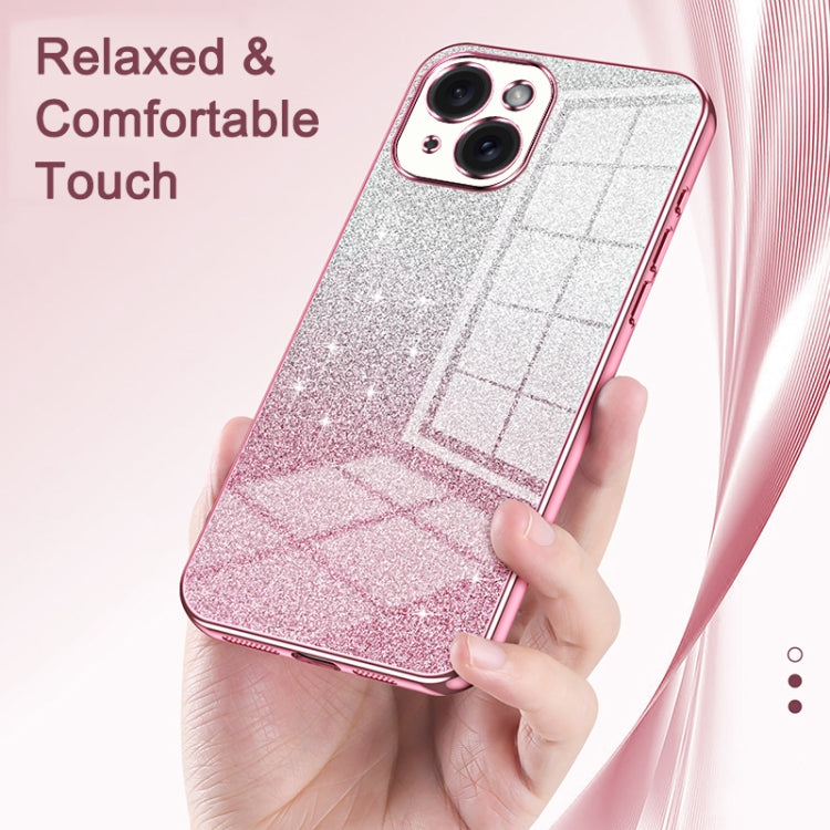 漸層閃粉電鍍手機殼，適用於 iPhone 16 Pro，適用於 iPhone 16 Plus，適用於 iPhone 16，適用於 iPhone 15 Pro Max，適用於 iPhone 15 Pro，適用於 iPhone 15 Plus