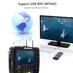 iBRAVEBOX V10 Finder Max 4.3吋顯示數位衛星信號儀 支援 DVB-S/S2/S2X, 歐規插頭, 美規插頭, 英規插頭, 澳規插頭