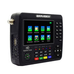 iBRAVEBOX V10 Finder Max+ 4.3吋顯示數位衛星信號儀 支援 DVB-S/S2/S2X AHD, 歐規插頭, 美規插頭, 英規插頭, 澳規插頭
