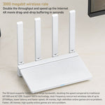 原廠小米 AX3000T 2.4GHz/5GHz 雙頻 1.3GHz CPU 路由器 支援 NFC 連接，美規插頭，AX3000T