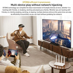 原廠小米 AX3000T 2.4GHz/5GHz 雙頻 1.3GHz CPU 路由器 支援 NFC 連接，美規插頭，AX3000T