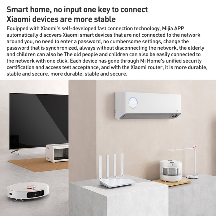 原廠小米 AX3000T 2.4GHz/5GHz 雙頻 1.3GHz CPU 路由器 支援 NFC 連接，美規插頭，AX3000T