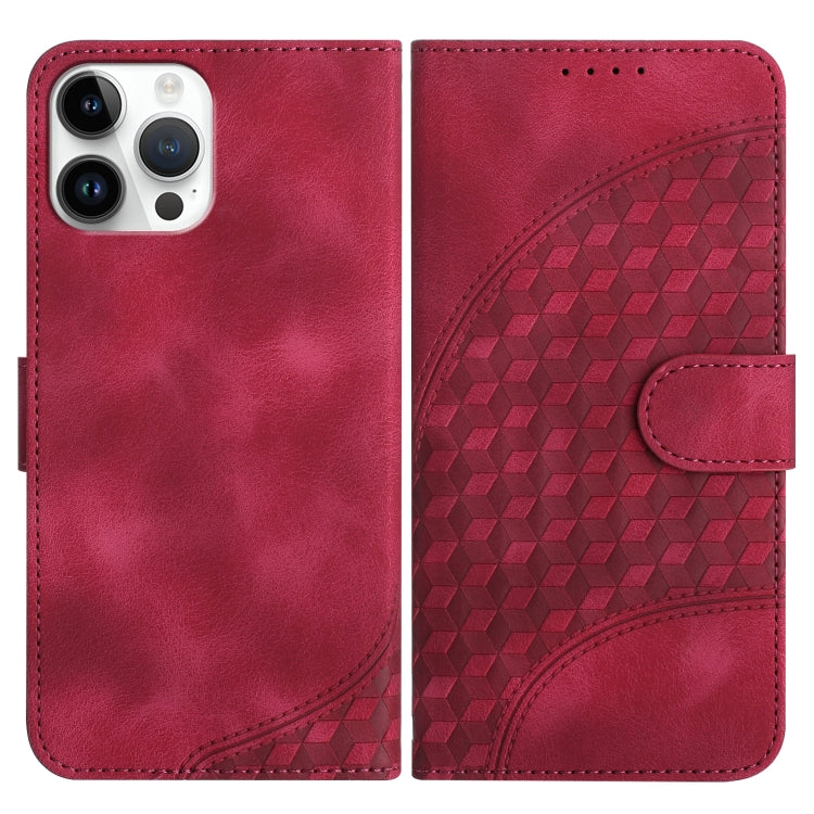 YX0060 Elephant Head Embossed Phone Leather Case with Lanyard, For iPhone 13 Pro Max, For iPhone 13 Pro, For iPhone 13, For iPhone 13 mini, For iPhone 12/12 Pro, For iPhone 12 Pro Max