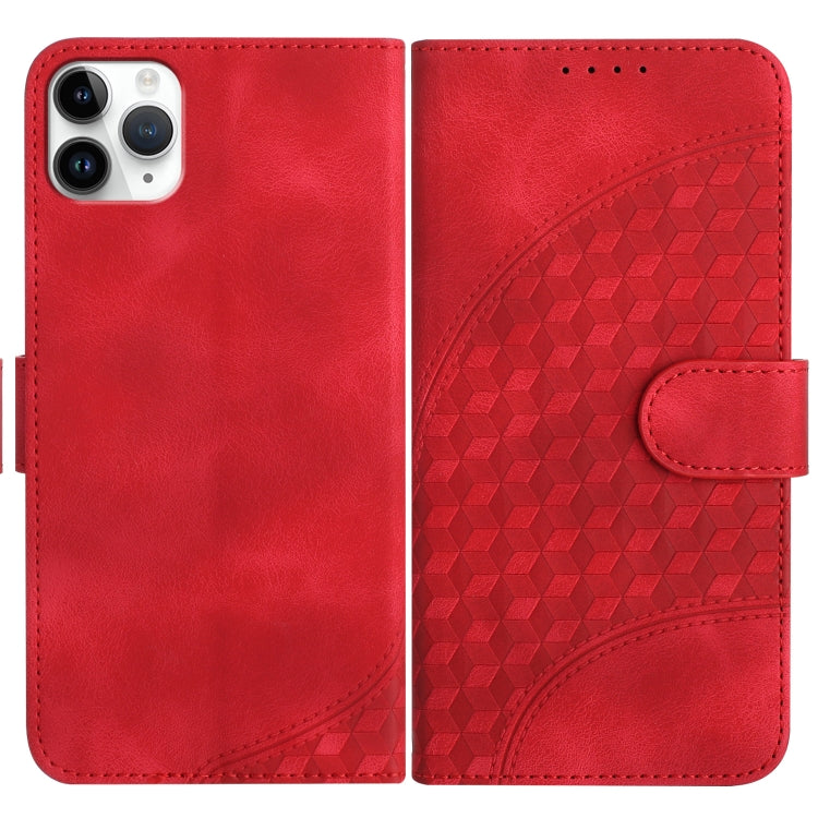 YX0060 Elephant Head Embossed Phone Leather Case with Lanyard, For iPhone 12 mini, For iPhone 11 Pro Max, For iPhone 11, For iPhone 11 Pro, For iPhone XS / X, For iPhone XR