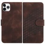 YX0060 Elephant Head Embossed Phone Leather Case with Lanyard, For iPhone 12 mini, For iPhone 11 Pro Max, For iPhone 11, For iPhone 11 Pro, For iPhone XS / X, For iPhone XR