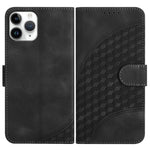 YX0060 Elephant Head Embossed Phone Leather Case with Lanyard, For iPhone 12 mini, For iPhone 11 Pro Max, For iPhone 11, For iPhone 11 Pro, For iPhone XS / X, For iPhone XR