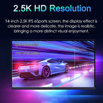 14 吋 HDR 2560x1600P IPS 螢幕便攜顯示器，14 吋 2.5K