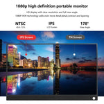 15.6 吋 HDR 1080P IPS 螢幕便攜顯示器，15.6 吋 1080P