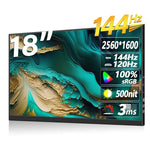 18 吋 HDR 2560x1600P IPS 螢幕便攜顯示器，18 吋 2.5K