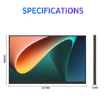 18 吋 HDR 2560x1600P IPS 螢幕便攜顯示器，18 吋 2.5K