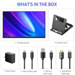 18 吋 HDR 2560x1600P IPS 螢幕便攜顯示器，18 吋 2.5K