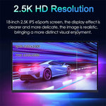 18 吋 HDR 2560x1600P IPS 螢幕便攜顯示器，18 吋 2.5K