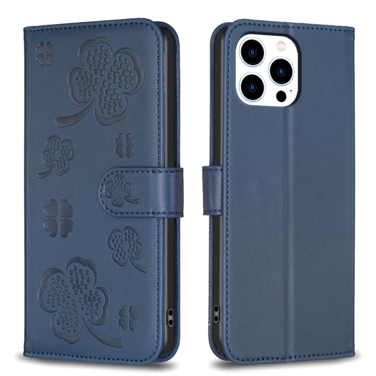 四葉草壓紋皮革手機殼，適用於 iPhone 7 / 8 / SE 2022，適用於 iPhone 13 Pro Max，適用於 iPhone 13 Pro，適用於 iPhone 13，適用於 iPhone 12 / 12 Pro，適用於 iPhone 12 Pro Max，適用於 iPhone 11 Pro Max，適用於 iPhone 11