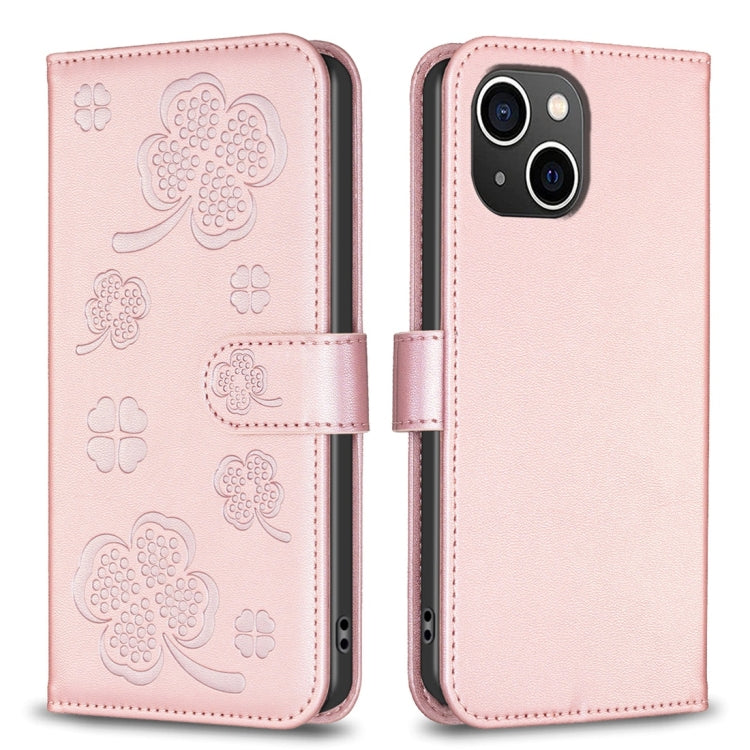 四葉草壓紋皮革手機殼，適用於 iPhone 7 / 8 / SE 2022，適用於 iPhone 13 Pro Max，適用於 iPhone 13 Pro，適用於 iPhone 13，適用於 iPhone 12 / 12 Pro，適用於 iPhone 12 Pro Max，適用於 iPhone 11 Pro Max，適用於 iPhone 11