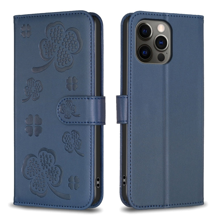 四葉草壓紋皮革手機殼，適用於 iPhone 7 / 8 / SE 2022，適用於 iPhone 13 Pro Max，適用於 iPhone 13 Pro，適用於 iPhone 13，適用於 iPhone 12 / 12 Pro，適用於 iPhone 12 Pro Max，適用於 iPhone 11 Pro Max，適用於 iPhone 11
