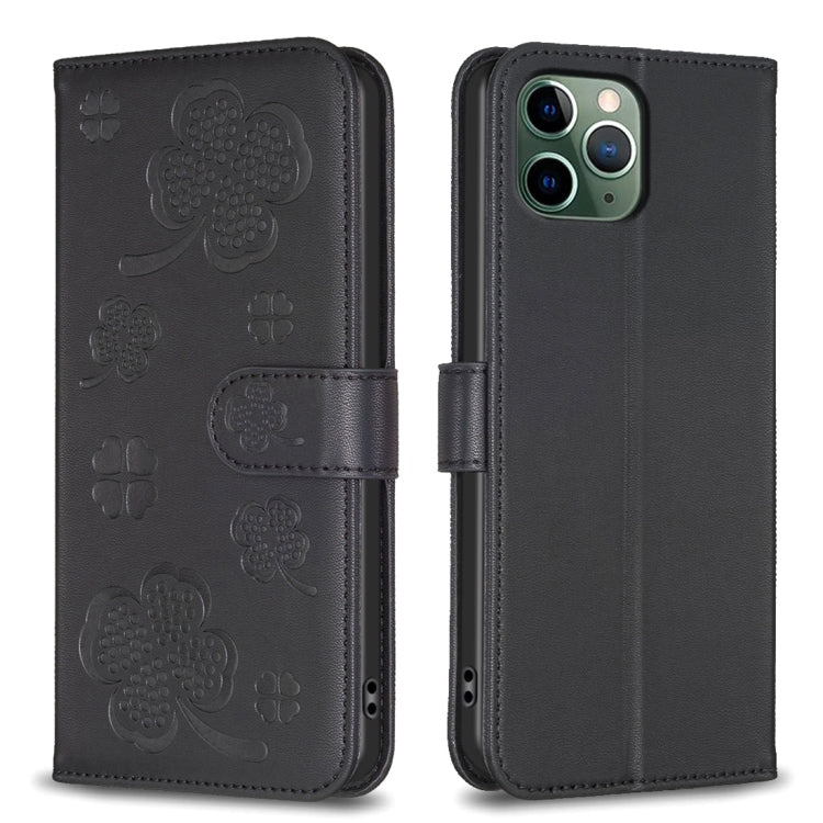 四葉草壓紋皮革手機殼，適用於 iPhone 7 / 8 / SE 2022，適用於 iPhone 13 Pro Max，適用於 iPhone 13 Pro，適用於 iPhone 13，適用於 iPhone 12 / 12 Pro，適用於 iPhone 12 Pro Max，適用於 iPhone 11 Pro Max，適用於 iPhone 11