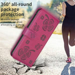 四葉草壓紋皮革手機殼，適用於 iPhone 17 Pro Max，適用於 iPhone 17 Pro，適用於 iPhone 17，適用於 iPhone Air，適用於 iPhone 16 Pro Max，適用於 iPhone 16 Pro，適用於 iPhone 16 Plus，適用於 iPhone 16