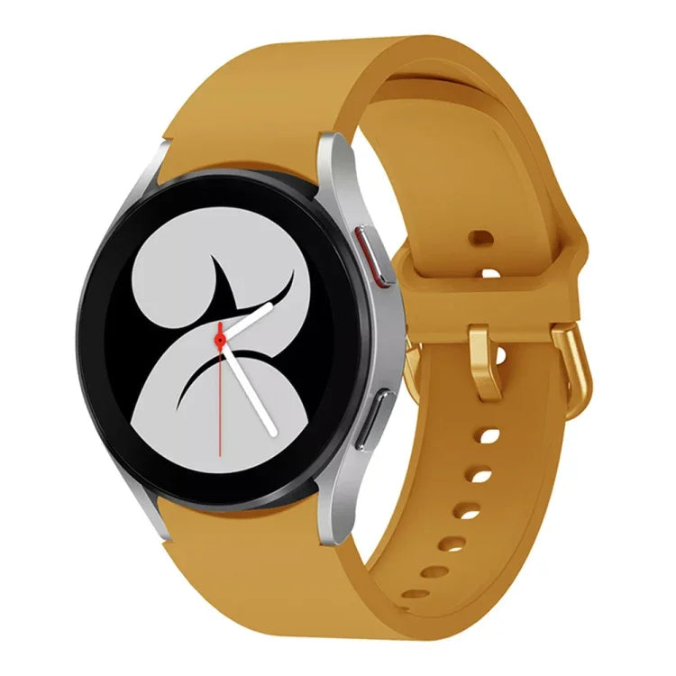 Colorful Buckle Silicone Sport Watch Band, For Samsung Galaxy Watch 6 / 6 Classic