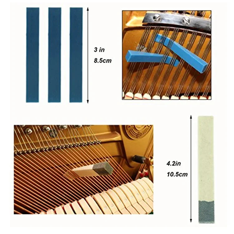 16 合 1 鋼琴調音工具組，鋼琴調音扳手套組，16 合 1