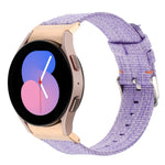 尼龍帆布錶帶，適用於 Samsung Galaxy Watch6/6 Classic/5/5 Pro