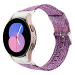 尼龍帆布錶帶，適用於 Samsung Galaxy Watch6/6 Classic/5/5 Pro