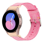 尼龍帆布錶帶，適用於 Samsung Galaxy Watch6/6 Classic/5/5 Pro
