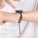 扭轉金屬手鍊鏈錶帶，適用於 Apple Watch SE 2022 44mm，Apple Watch Series 7 41mm，Apple Watch Series 7 45mm，Apple Watch SE 40mm，Apple Watch SE 44mm，Apple Watch Series 6 40mm，Apple Watch Series 6 44mm