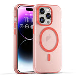 MagSafe 霧面半透明 TPU + PC 全包覆手機殼，適用於 iPhone 16 Pro，適用於 iPhone 16 Plus，適用於 iPhone 16，適用於 iPhone 15 Pro Max，適用於 iPhone 15 Pro