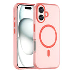 MagSafe 霧面半透明 TPU + PC 全包覆手機殼，適用於 iPhone 16 Pro，適用於 iPhone 16 Plus，適用於 iPhone 16，適用於 iPhone 15 Pro Max，適用於 iPhone 15 Pro